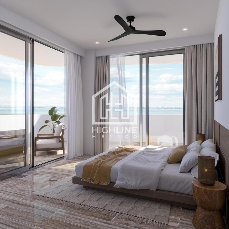 Departamento 2 Habitaciones en Venta en Cancún