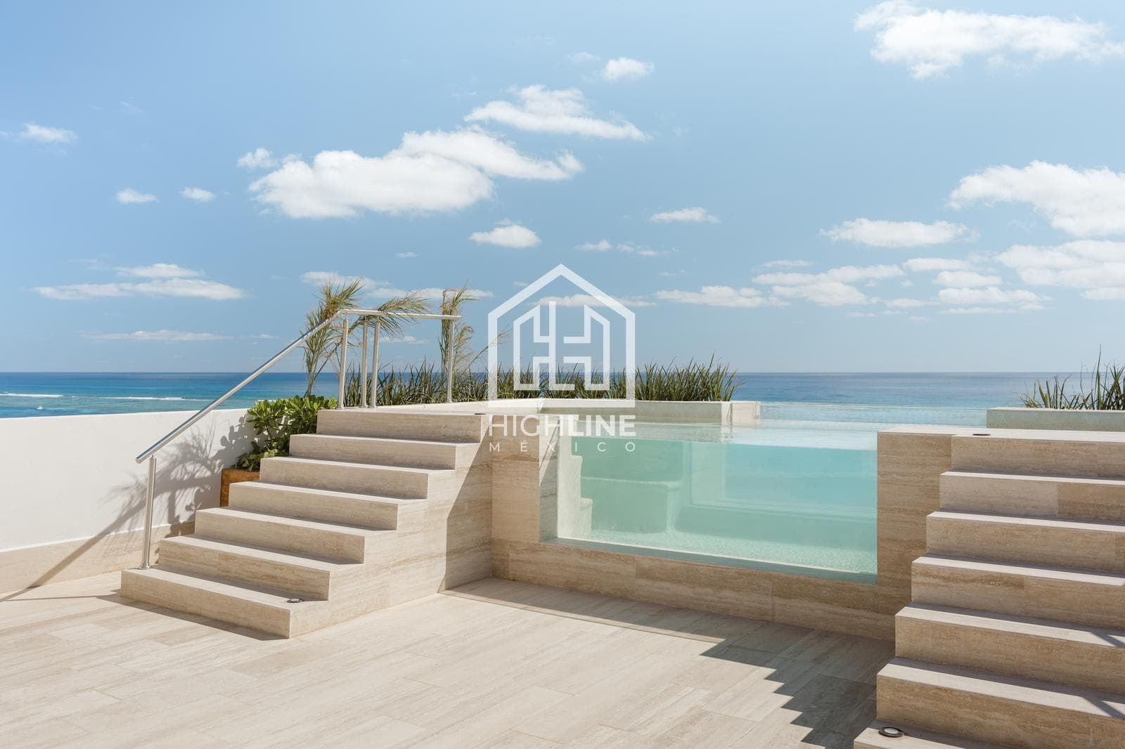 DEPARTAMENTO 1 RECAMARA/ BEACH FRONT/VENTA/ OCEAN VIEW/ PUERTO MORELOS/ROI.