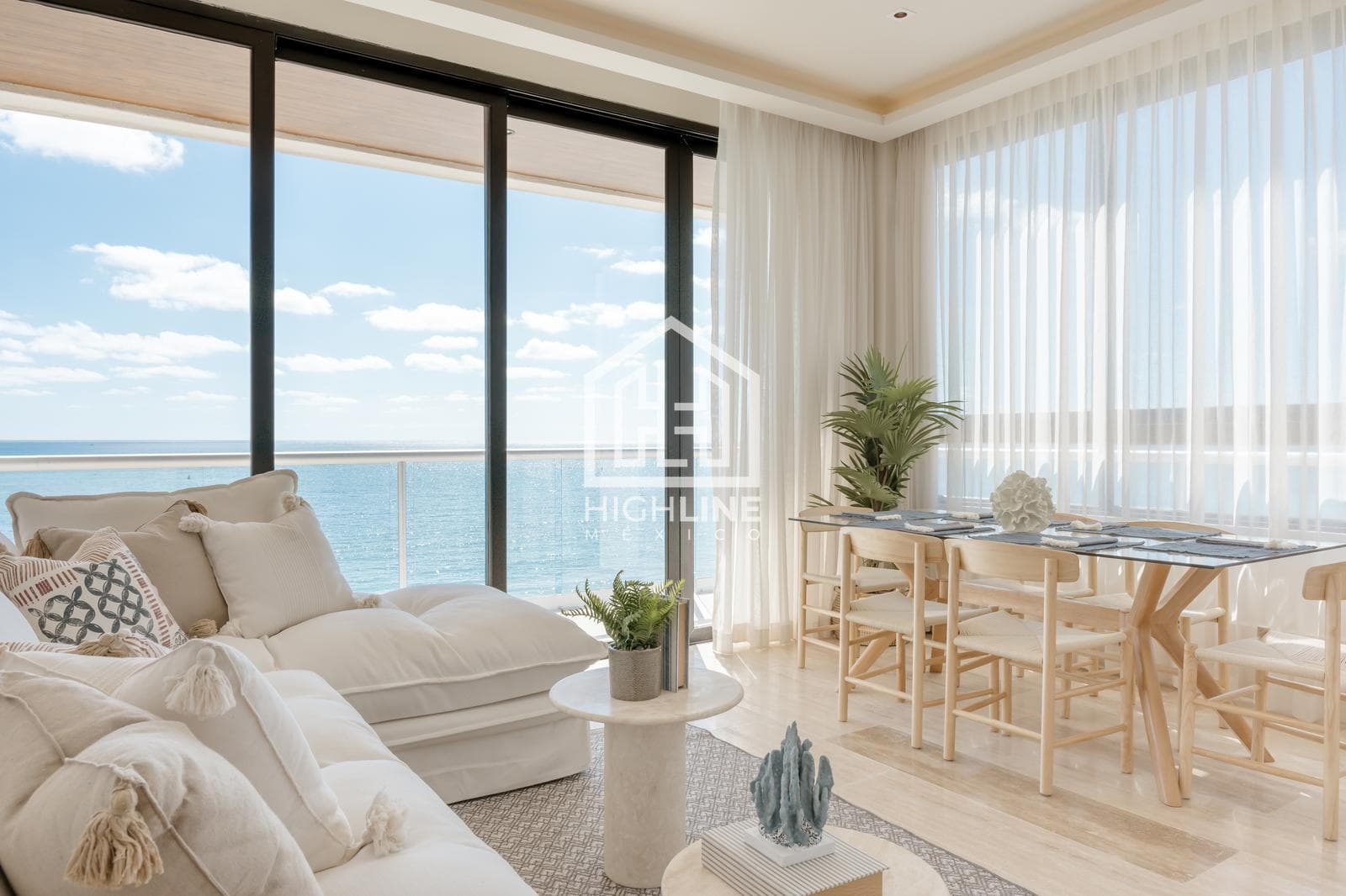 DEPARTAMENTO 1 RECAMARA/ BEACH FRONT/VENTA/ OCEAN VIEW/ PUERTO MORELOS/ROI.