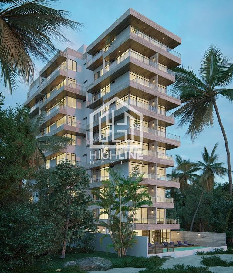 DEPARTAMENTO 1 RECAMARA/ BEACH FRONT/VENTA/ OCEAN VIEW/ PUERTO MORELOS/ROI.