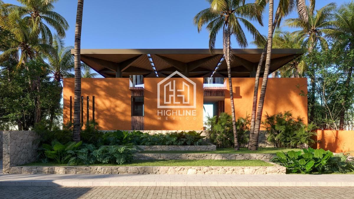 Departamento en venta de 3 habitaciones en Costa Mujeres cerca de la playa | Vista al mar y alberca
