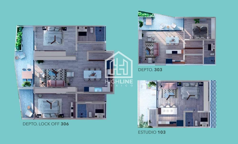 DEPARTAMENTO EN VENTA EN BACALAR A 400 METROS DE LA LAGUNA DE BACALAR