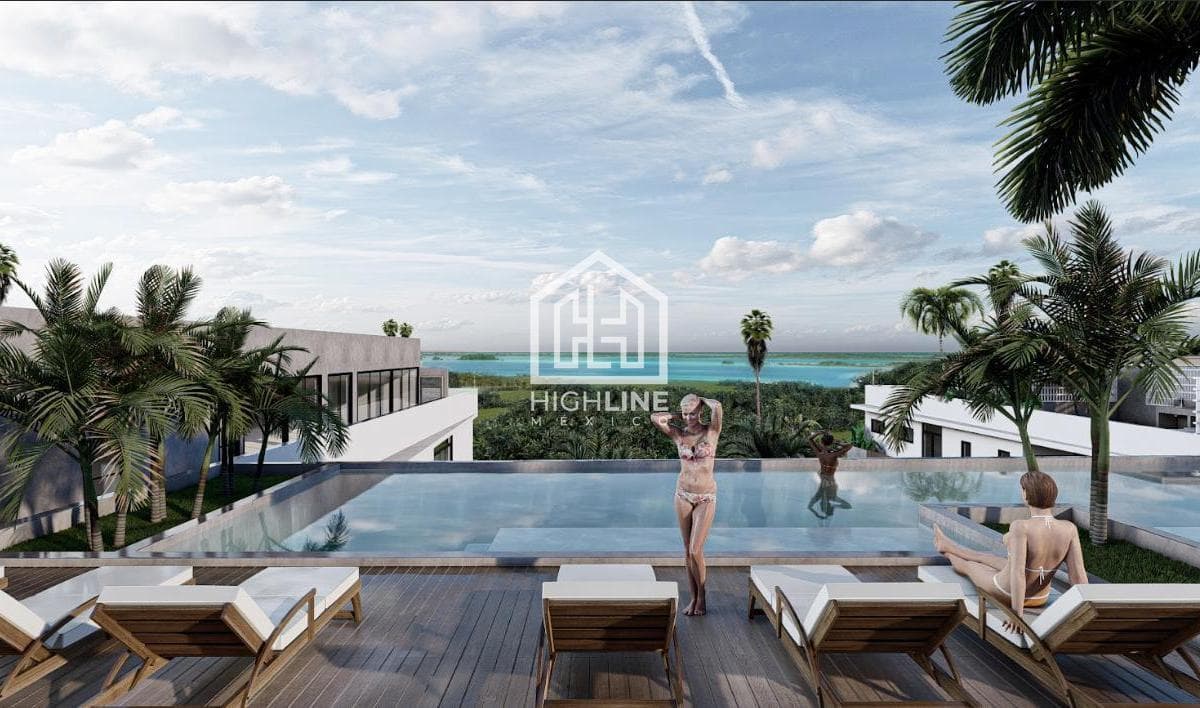 ESTUDIO EN VENTA EN BACALAR A TAN SOLO 400 METROS DE LA LAGUNA DE BACALAR