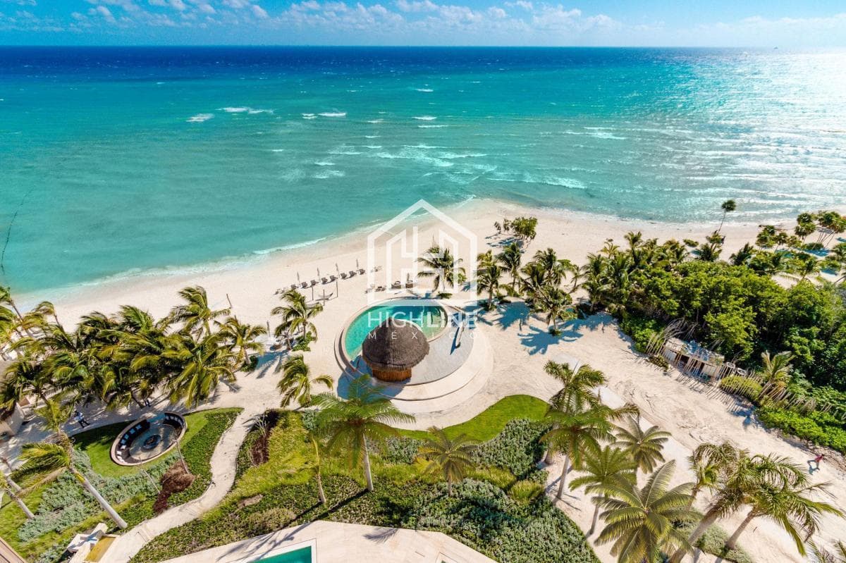 6-Bedroom Penthouse for Sale in Playa del Carmen with Ocean Views | Pool and Beach Club