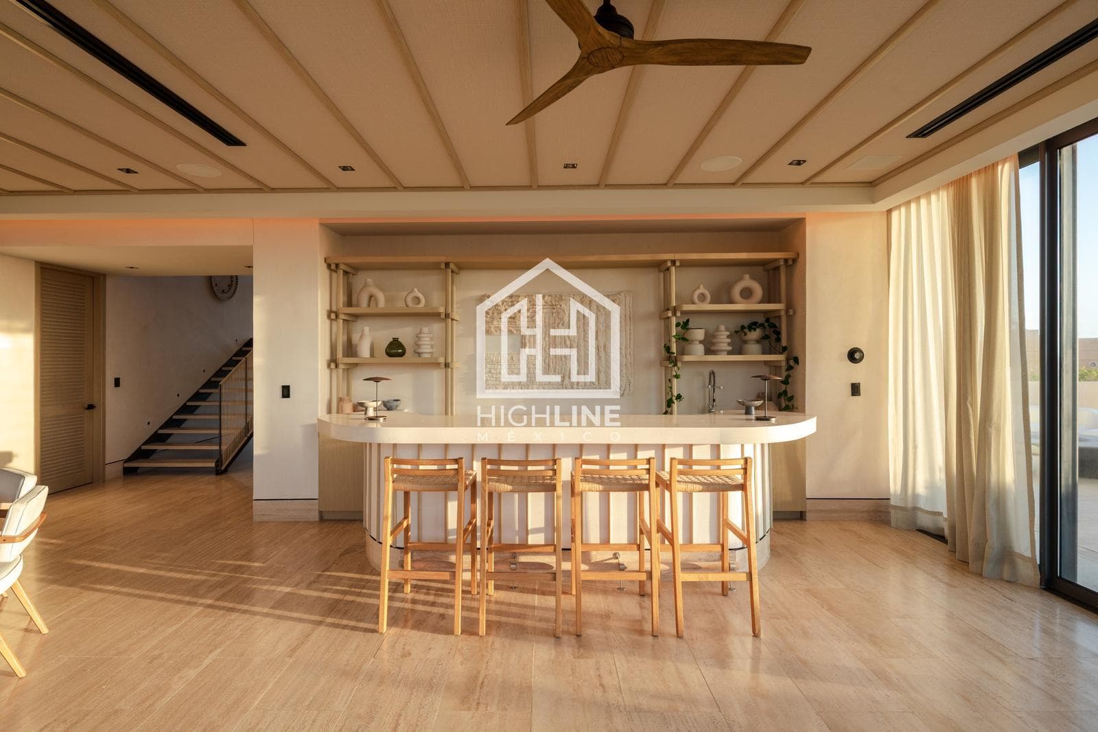 Pent-Garden en venta de 6 habitaciones en Playa del Carmen con vista al mar | Alberca y Beach Club
