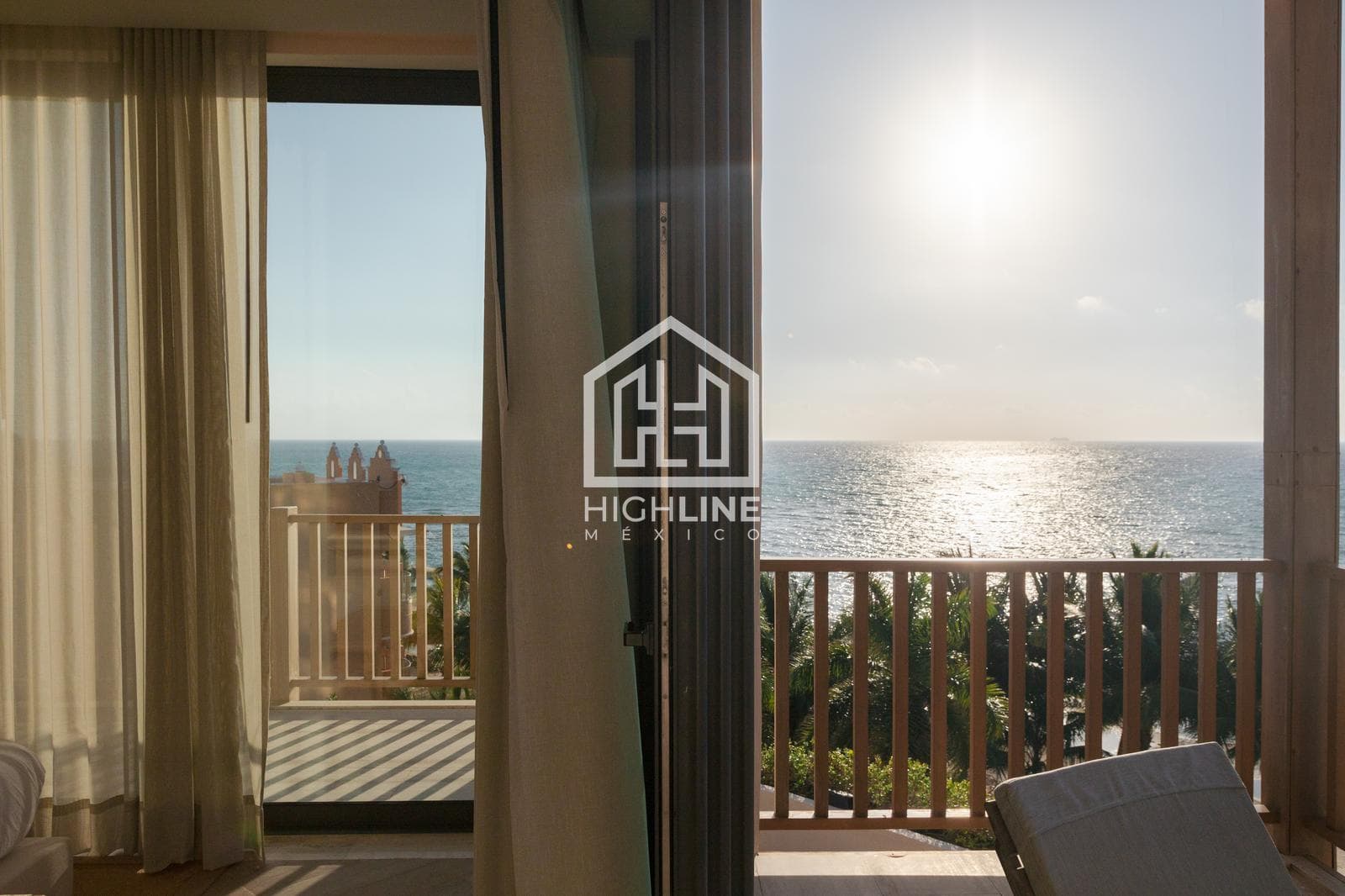 Pent-Garden en venta de 6 habitaciones en Playa del Carmen con vista al mar | Alberca y Beach Club