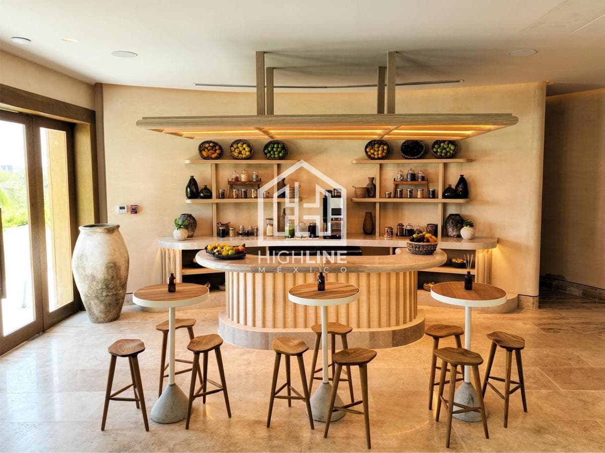 Pent-Garden en venta de 6 habitaciones en Playa del Carmen con vista al mar | Alberca y Beach Club