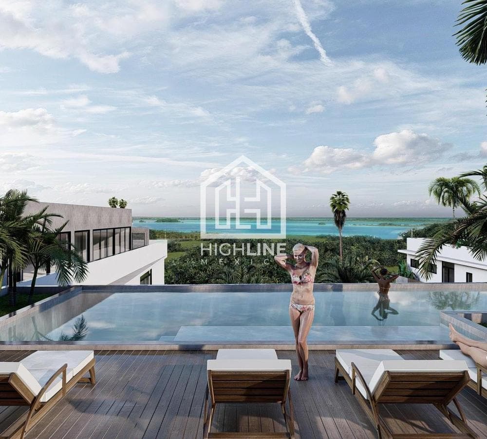 STUDIO APARTMENT FOR SALE IN BACALAR WITH A VIEW OF THE LAGOON AND HIGH APPRECIATION POTENTIAL