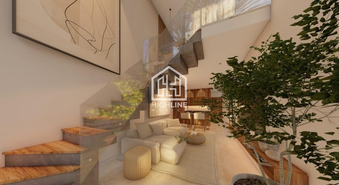 Loft cerca 5ta avenida con estacionamiento | rooftop | elegante y moderno