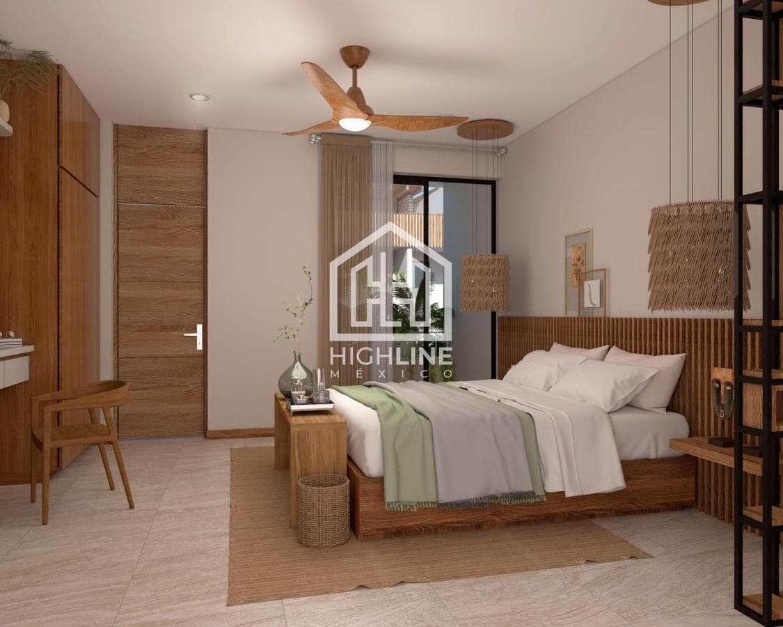 Estudio en venta con Balcony Pool en Tulum a pocos metros del mar | Alberca y Gym