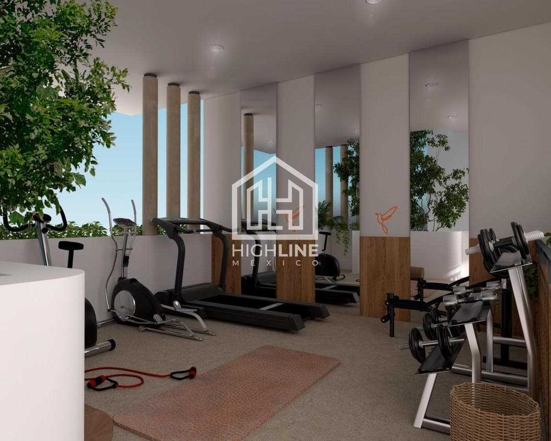 Estudio en venta con Balcony Pool en Tulum a pocos metros del mar | Alberca y Gym