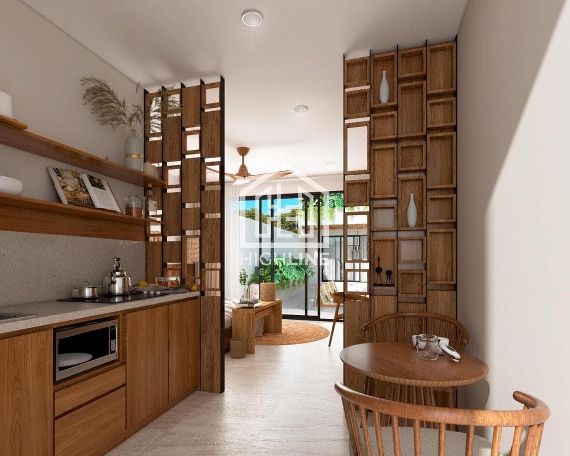 Estudio en venta con Balcony Pool en Tulum a pocos metros del mar | Alberca y Gym