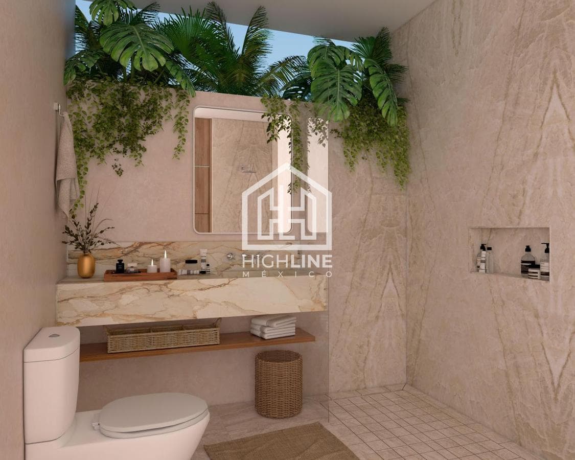 Estudio en venta con Balcony Pool en Tulum a pocos metros del mar | Alberca y Gym