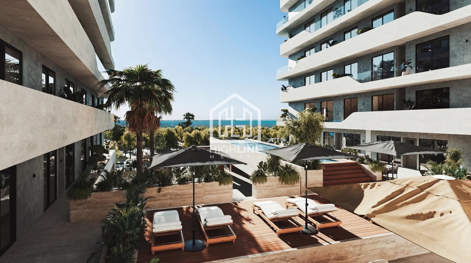 DEPARTAMENTO VISTA AL MAR EN CANCÚN, ALBERCA, ROI, OPORTUNIDAD