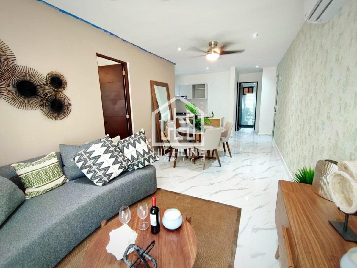 2-Bedroom Condo for Sale in Cancún with a Pool, Garden, and More