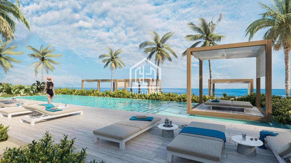 1-bedroom apartment for sale studio in Puerto Morelos | Jacuzzi, oceanfront