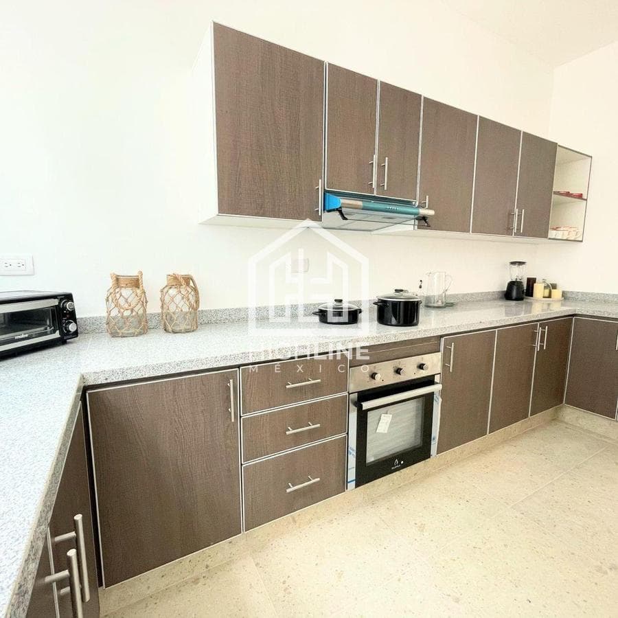 Departamento en venta de 2 habitaciones con entrega inmediata en Tulum | Alberca privada y gym