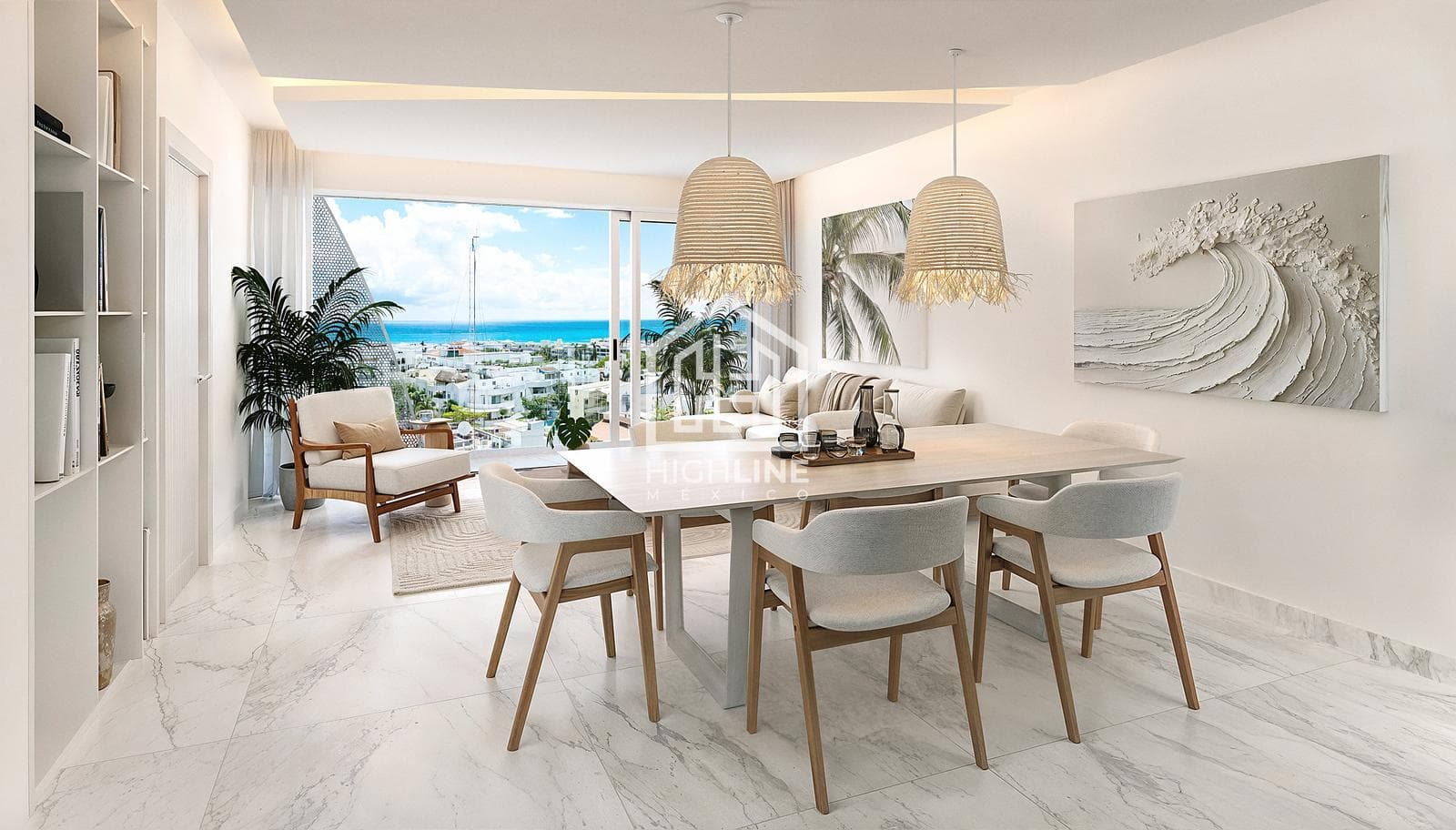 DEPARTAMENTO EN VENTA UBICADO EN PLAYA DEL CARMEN A METROS DE LA PLAYA