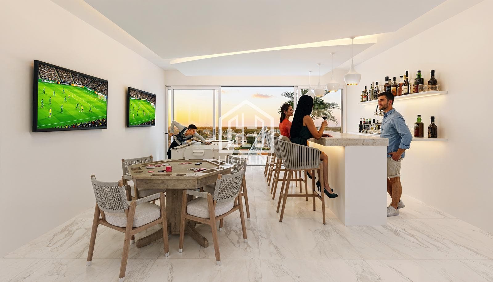 DEPARTAMENTO EN VENTA UBICADO EN PLAYA DEL CARMEN A METROS DE LA PLAYA