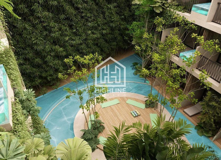 Apartment for SALE in Tulum, 45 m², 5 Minutes from the Beach