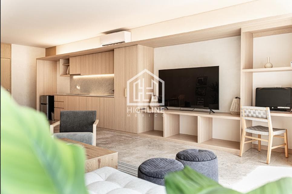VENTA DE DEPARTAMENTO EN CANCUN 2 HABITACIONES A 5 MIN DE LA ZONA HOTELERA
