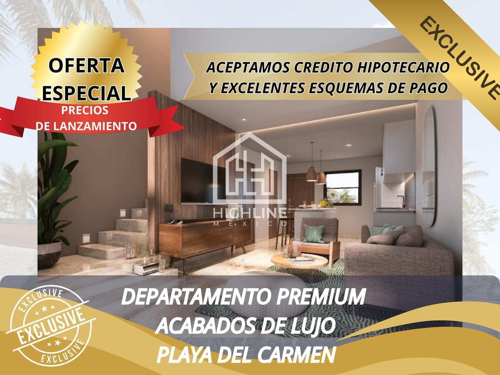 Departamento en venta 1 Habitación Cerca de la Playa