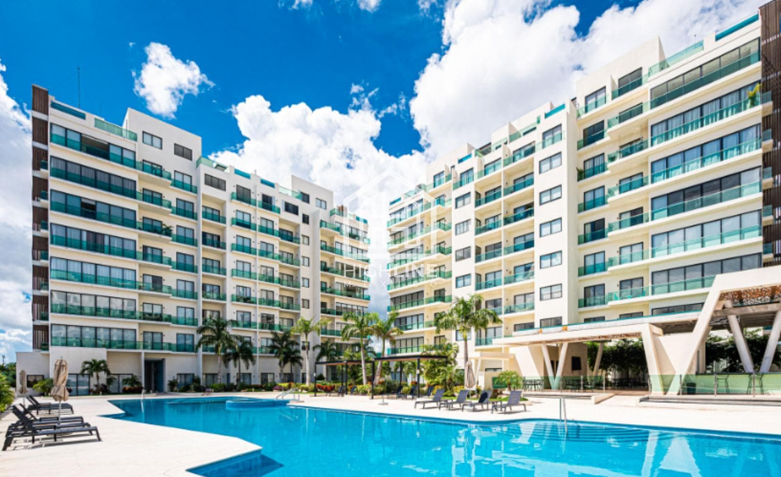 INVESTMENT OPPORTUNITY. 3-BEDROOM APARTMENT WITH BALCONY. CANCÚN, SOUTH AREA. PREMIUM AMENITIES.