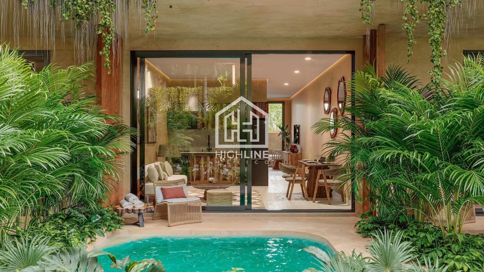 DEPARTAMENTO 1 RECAMARA/ REGION 8, TULUM/ + DE 10 AMENIDADES/ FINANCIAMIENTO PROPIO!!