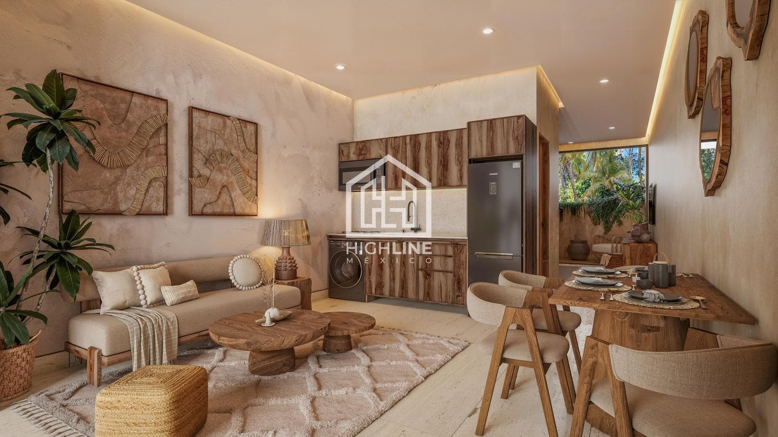 DEPARTAMENTO 1 RECAMARA/ REGION 8, TULUM/ + DE 10 AMENIDADES/ FINANCIAMIENTO PROPIO!!