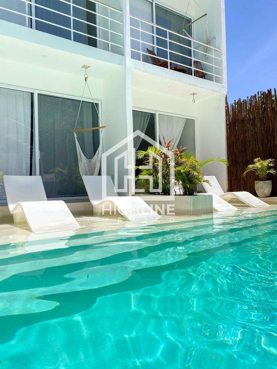 PENTHOUSE APARTMENT FOR SALE in Tulum, private pool, near the ocean