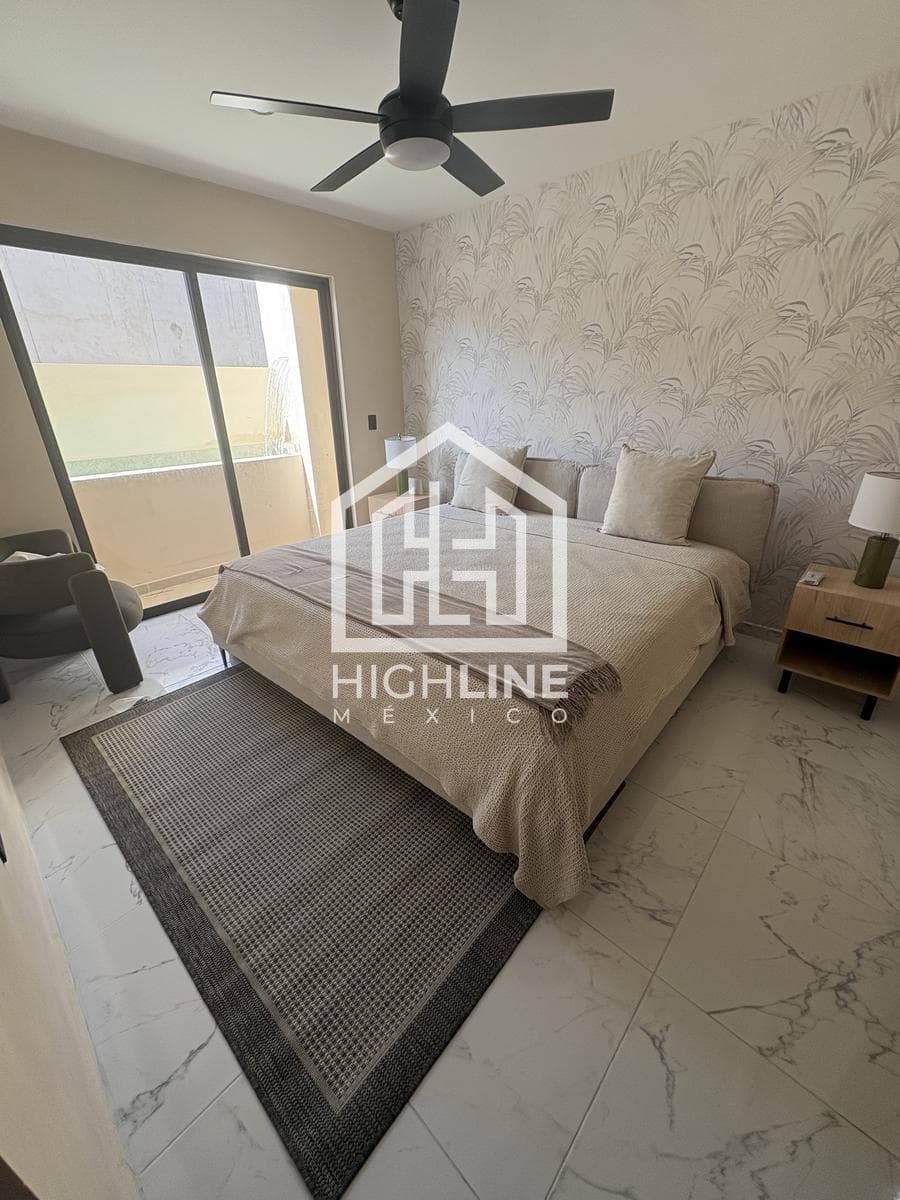 Departamento de 2 recámaras, VENTA, PLUSVALIA, RETORNOS ALTOS. SOBRE AVENIDA 38 AMENIDADES DE LUJO