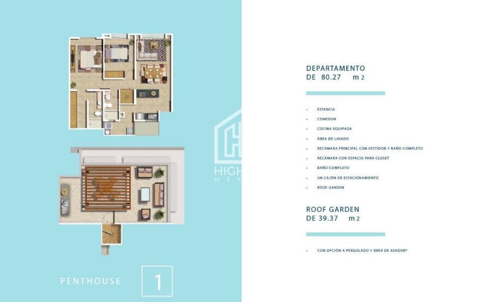 Venta Departamento con Roof Top privado, entrega Inmediata!