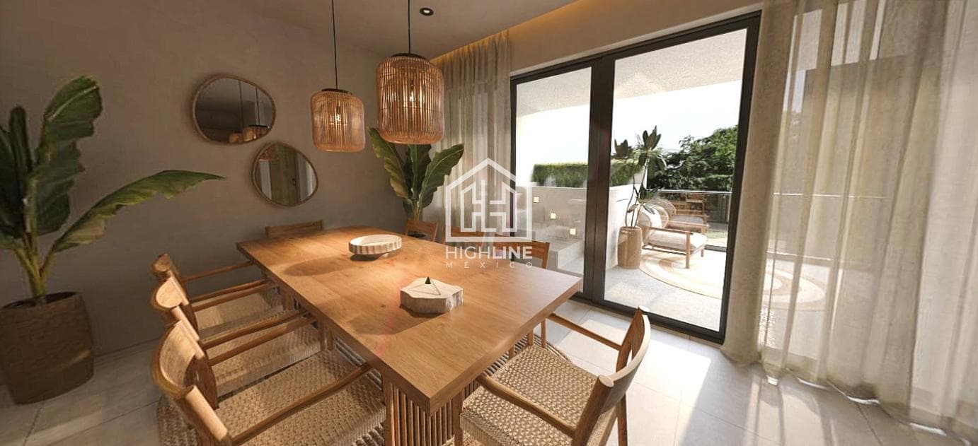 2-BEDROOM APARTMENT IN PLAYA DEL CARMEN, 10 MINUTES FROM THE BEACH—IDEAL FOR LONG-TERM RENTAL