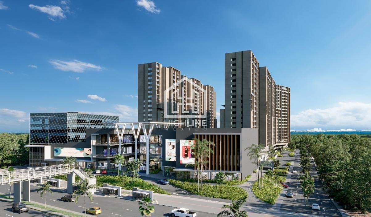 APARTMENT FOR SALE IN CANCUN IN THE FASTEST-GROWING AREA