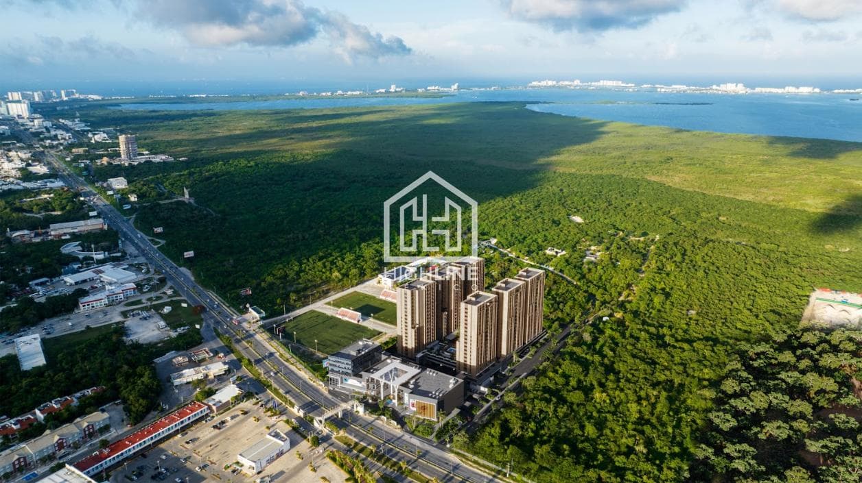 APARTMENT FOR SALE IN CANCUN IN THE FASTEST-GROWING AREA