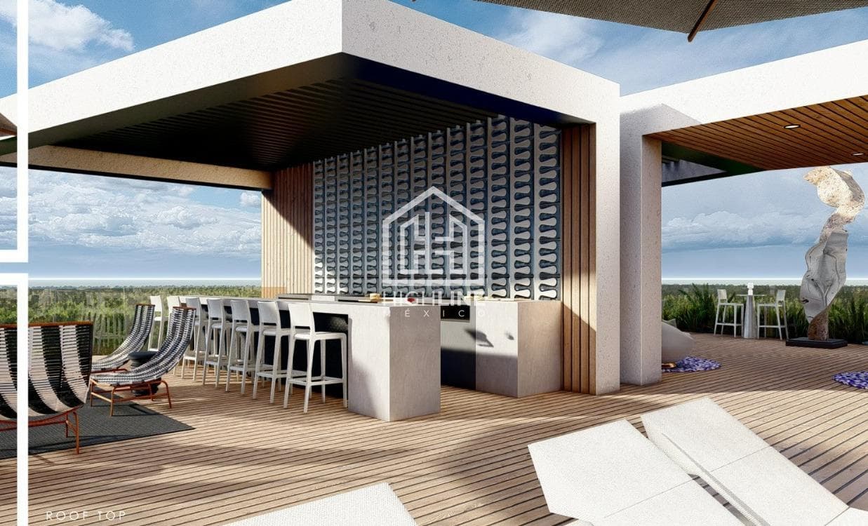 1-BEDROOM APARTMENT / PRE-SALE / 10 MINUTES FROM THE BEACH / PLAYA DEL CARMEN / ROI / FINANCING AVAILABLE!!