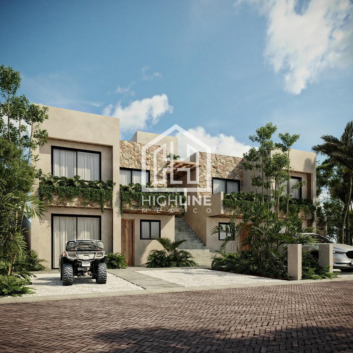 HOUSE FOR SALE IN TULUM: 2 BEDROOMS / LAUNDRY AREA / PRIVATE PARKING