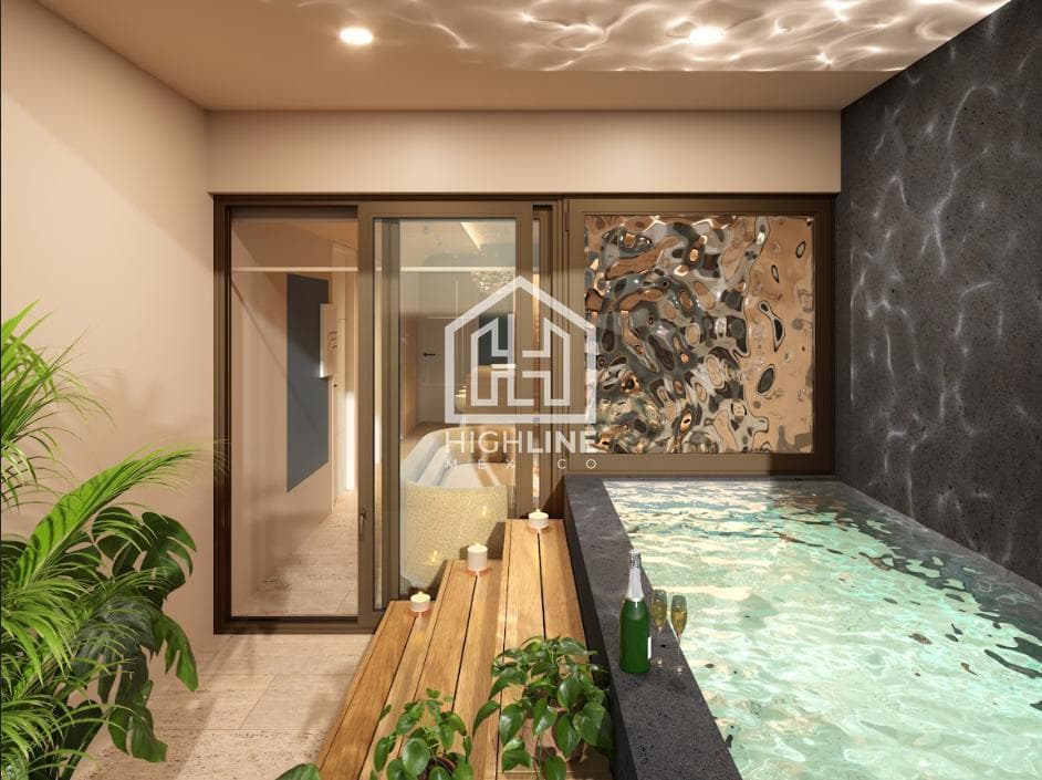 APARTMENT FOR SALE IN PLAYA DEL CARMEN WITH A POOL BAR AND COW
