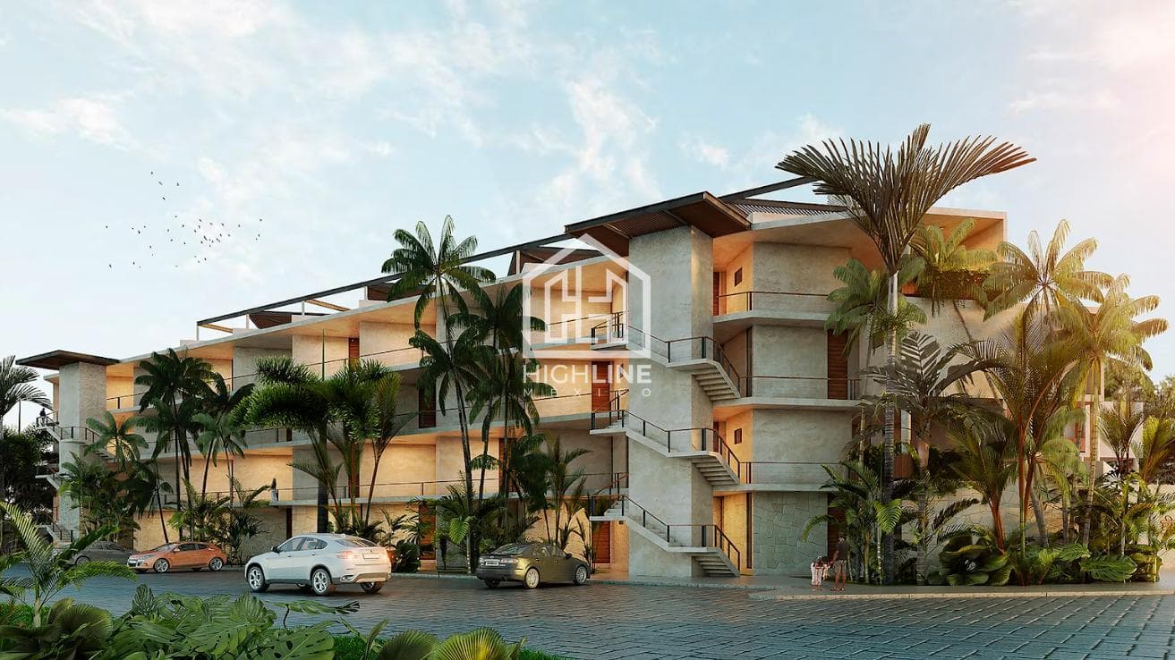 APARTMENT FOR SALE IN PLAYA DEL CARMEN WITH A LOCK-OFF UNIT, 15 MINUTES FROM THE BEACH