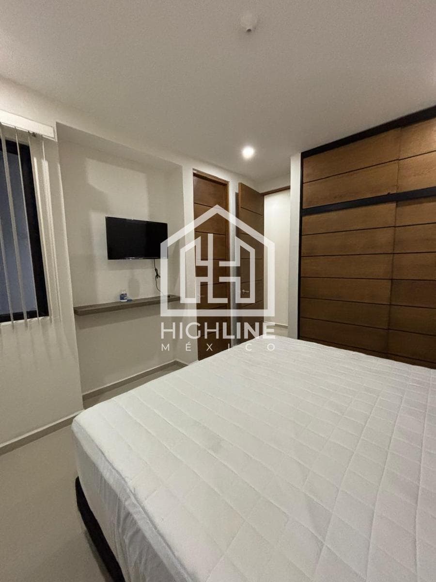 Furnished 1-bedroom apartment in Playa del Carmen, just a few meters from the beach | Pool and coworking space