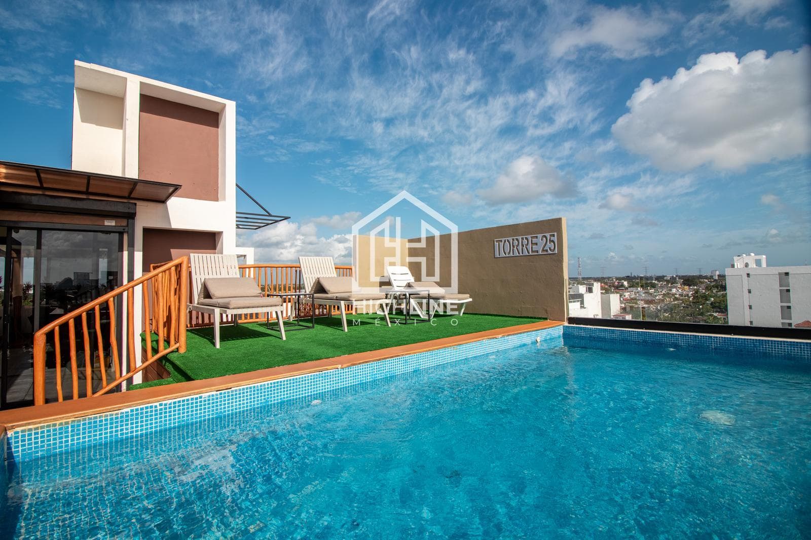 Furnished 1-bedroom apartment in Playa del Carmen, just a few meters from the beach | Pool and coworking space