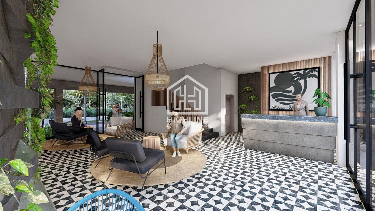 Apartment in BACALAR, 2 separate bedrooms, just a few meters from the lagoon, with a pool