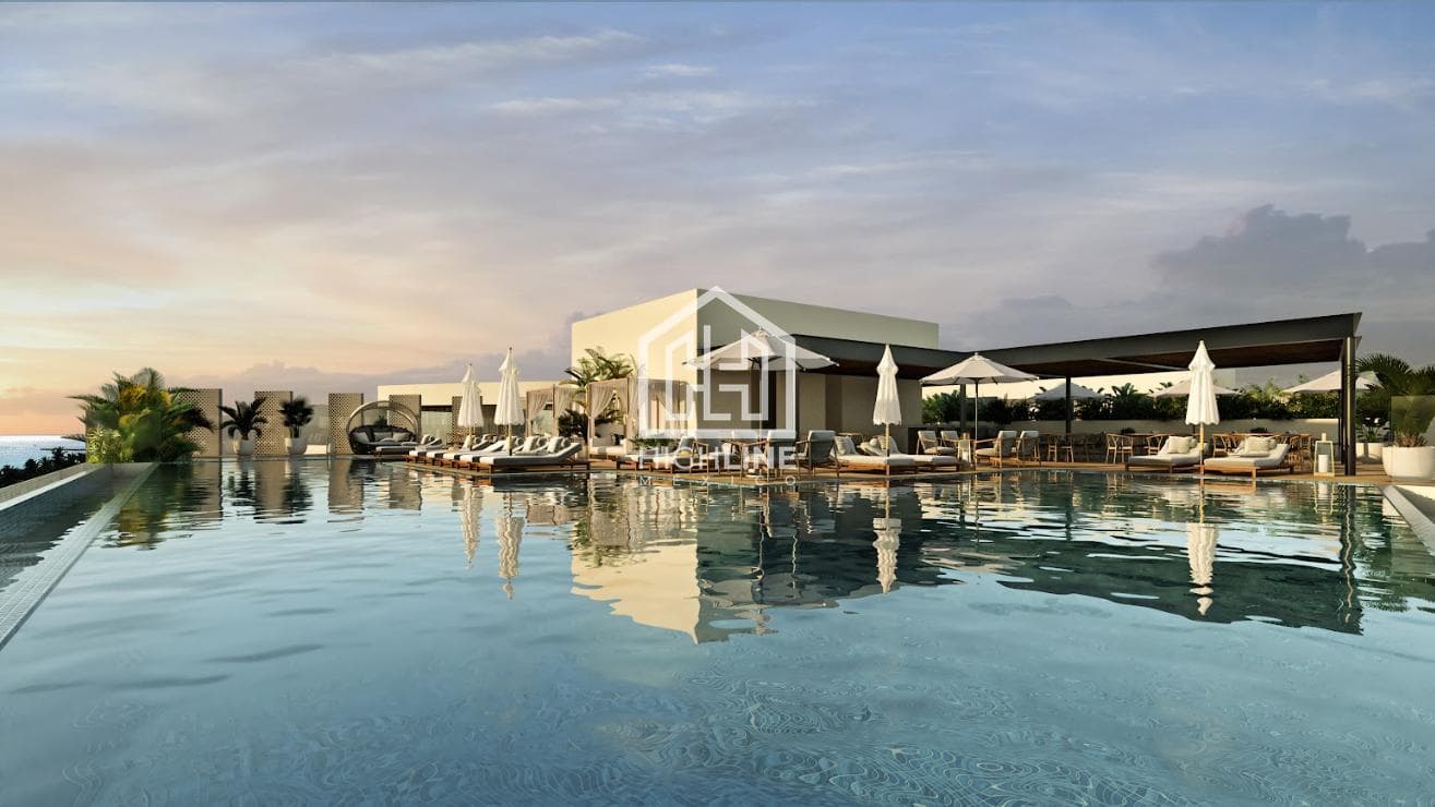 VENTA DE DEPARATMENTO EN PLAYA DEL CARMEN CON VISTA AL MAR 3 HABITACIONES