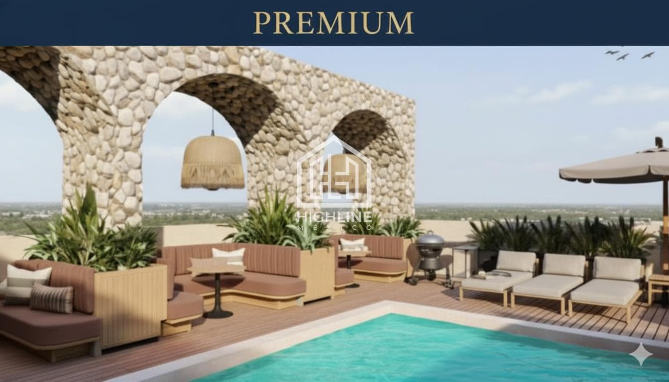 DEPARTAMENTO EN VENTA UBICADO EN PLAYA DEL CARMEN A 10 MIN DEL MAR