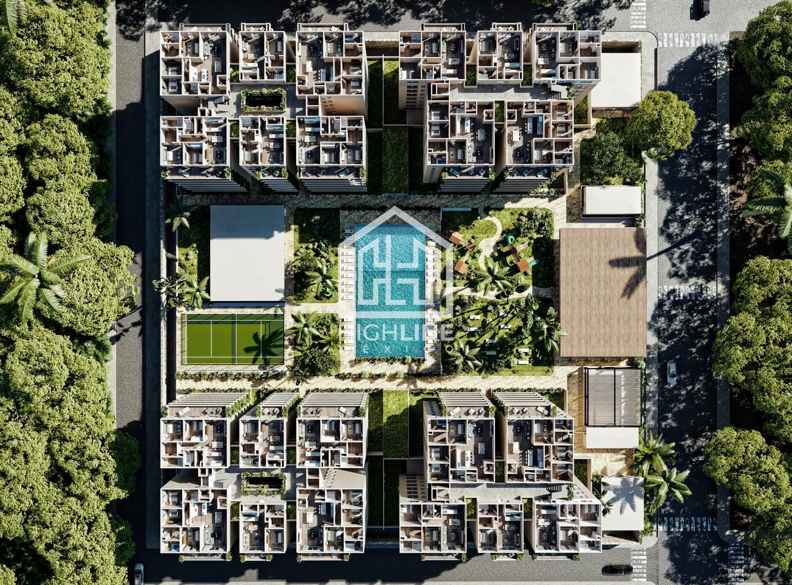 Departamento en venta en Cancún de 2 habitaciones a pocos metros de la playa | Alberca y gimnasio