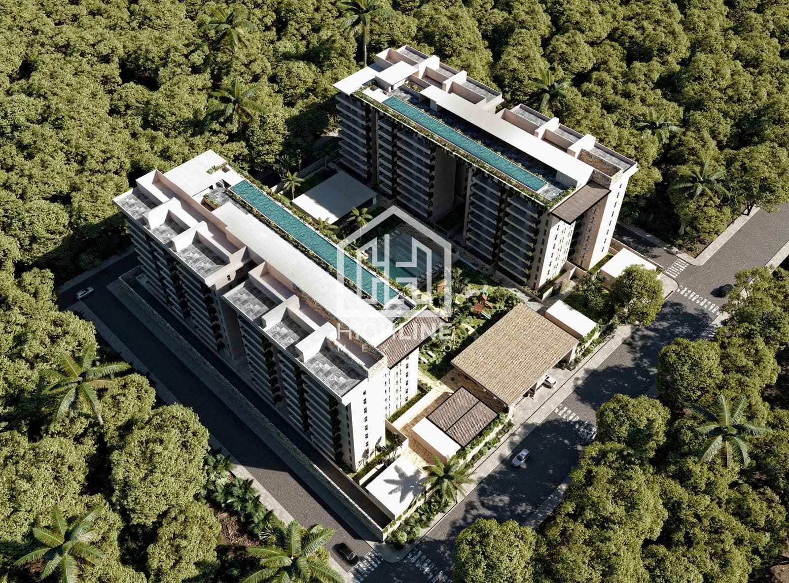Departamento en venta en Cancún de 2 habitaciones a pocos metros de la playa | Alberca y gimnasio