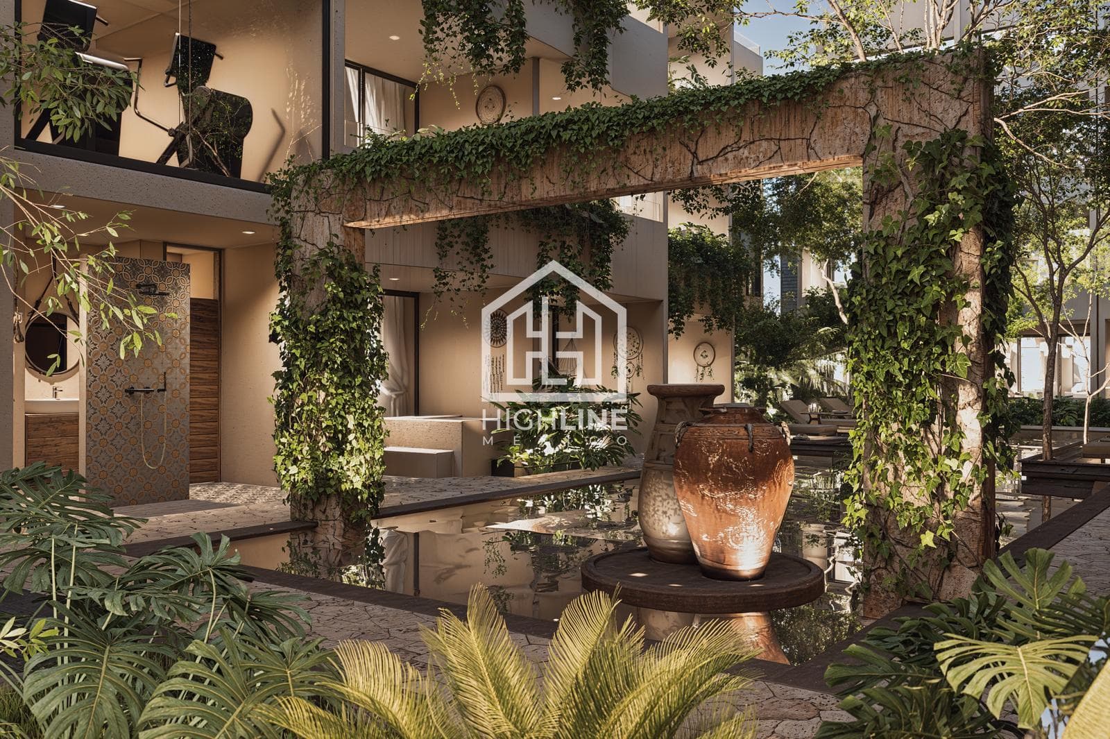 STUDIO FOR SALE IN LA VELETA, TULUM, 10 MINUTES FROM THE BEACH