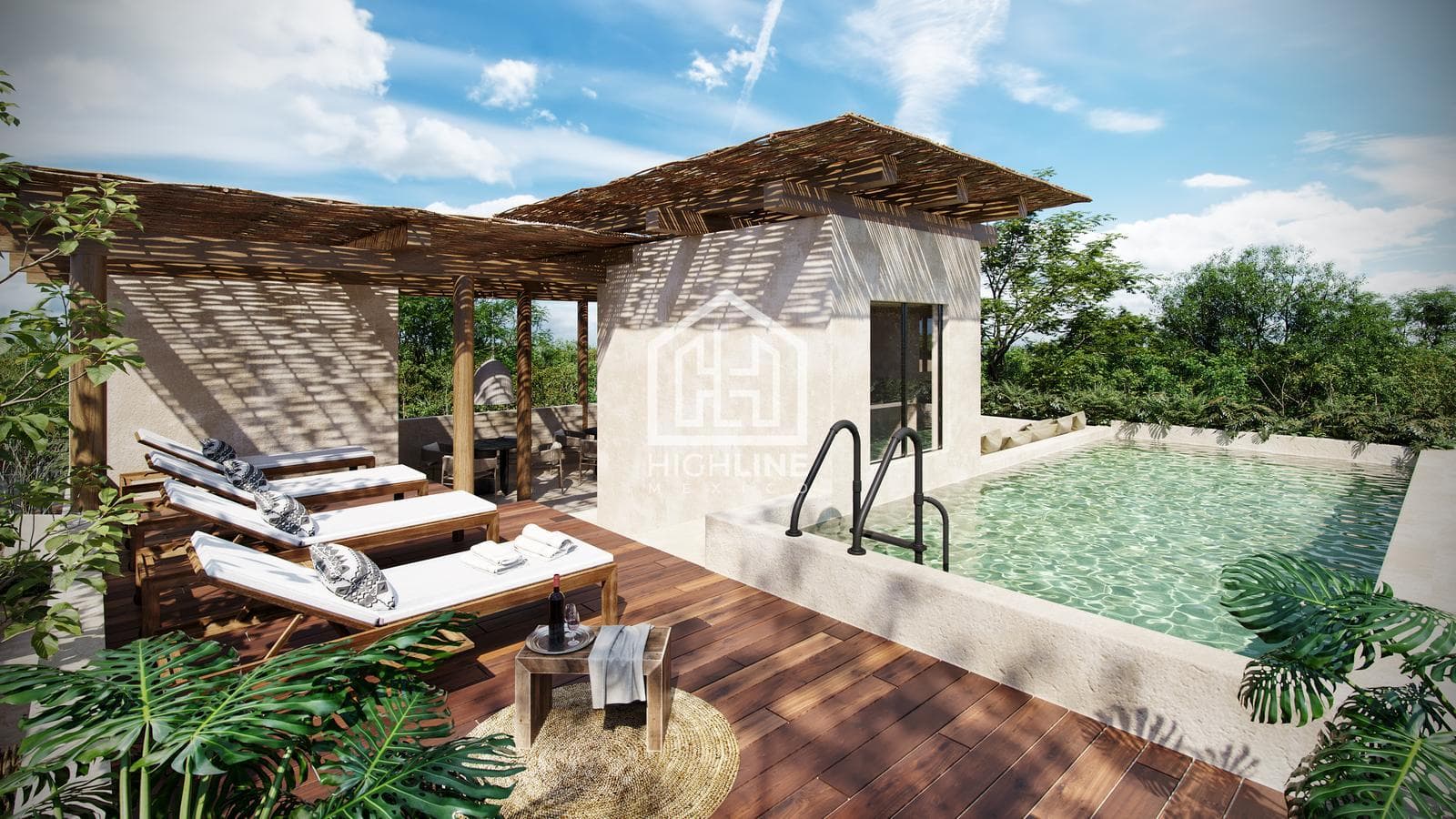 HOUSE LOCATED IN TULUM, 5 MINUTES FROM THE BEACH