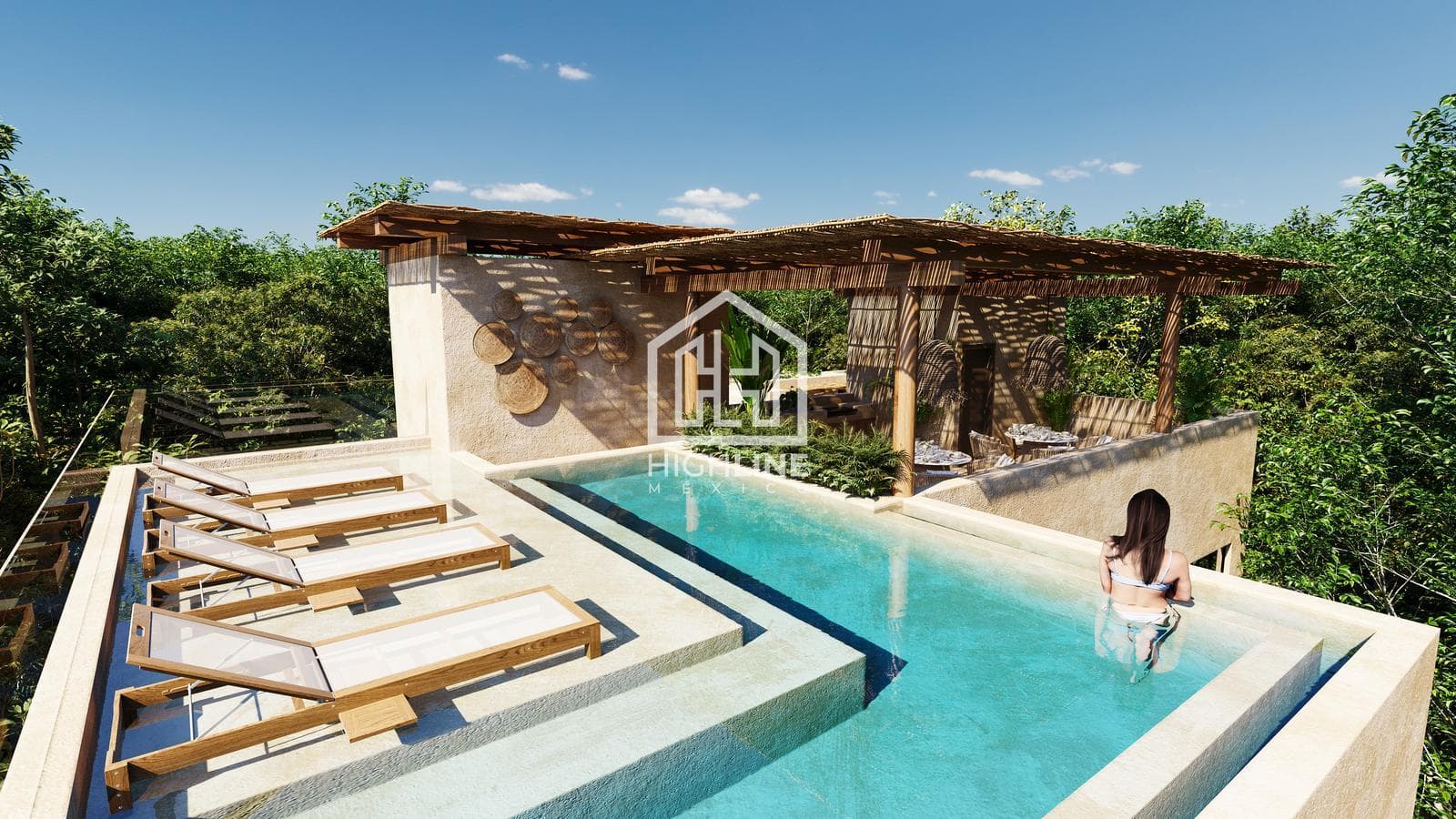HOUSE LOCATED IN TULUM, 5 MINUTES FROM THE BEACH