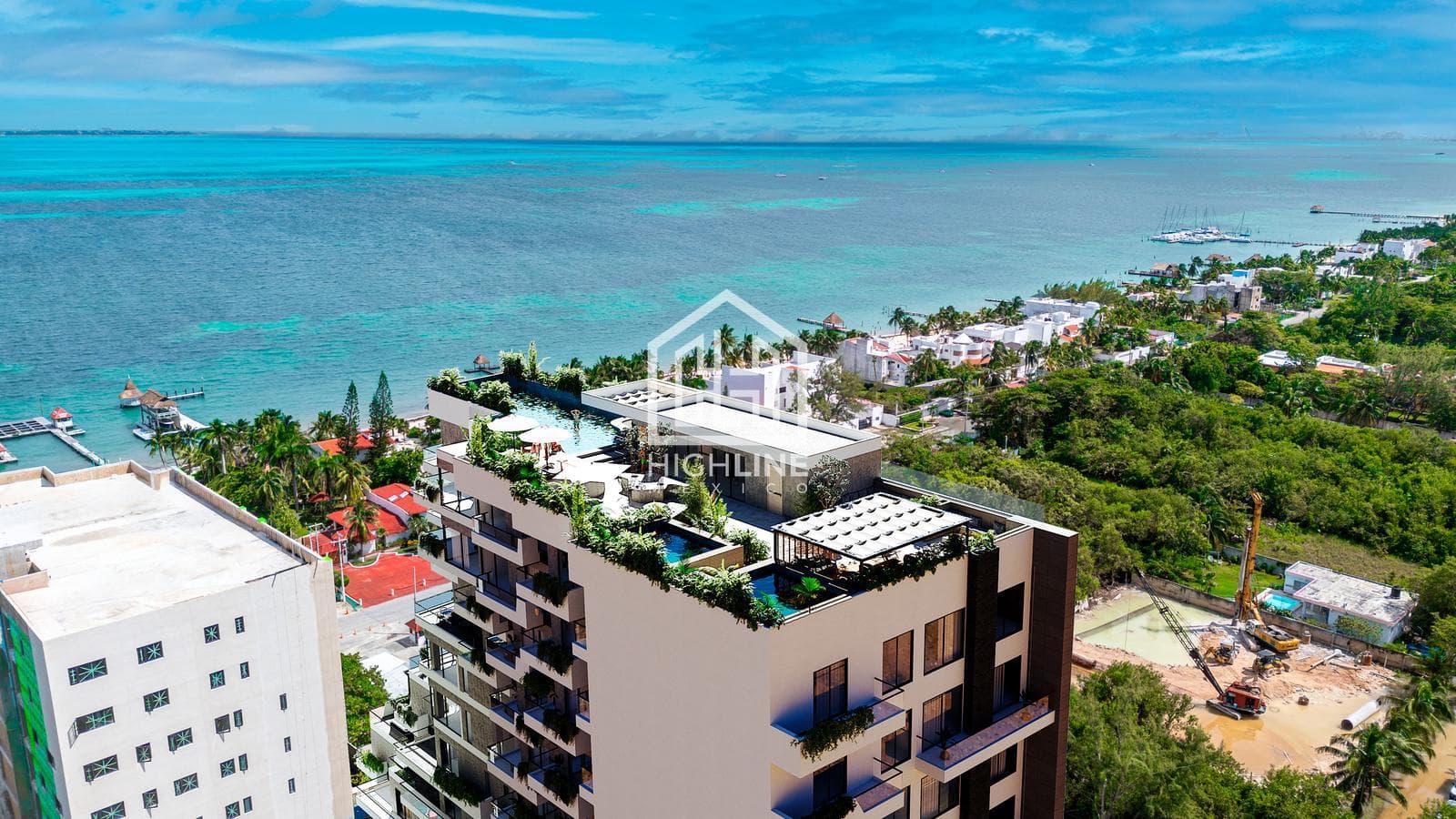 2-Bedroom Condo for Sale in Cancún | Ocean View, Pool, and Gym